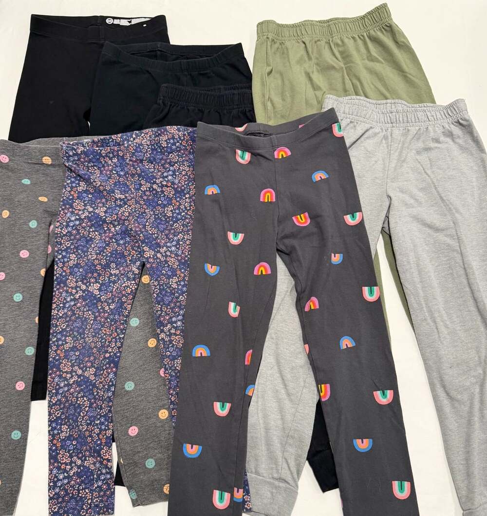 Cat & Jack and Wonder Nation Girls Leggings and Pants Lot Size 4-5 / 5T